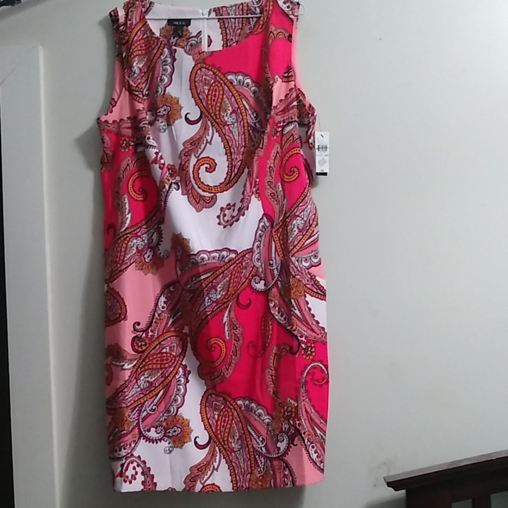 Alyx Pink Paisley Dress Size 20W